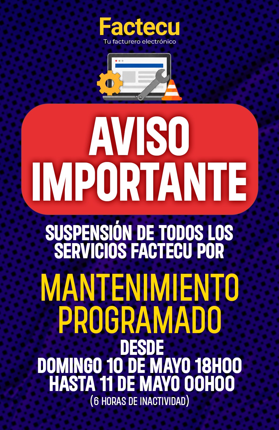 Mantenimiento FactECU